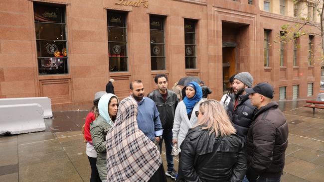 The group revisited the Sydney Lindt Cafe scene and discussed its connection to Islam. Picture: SBS