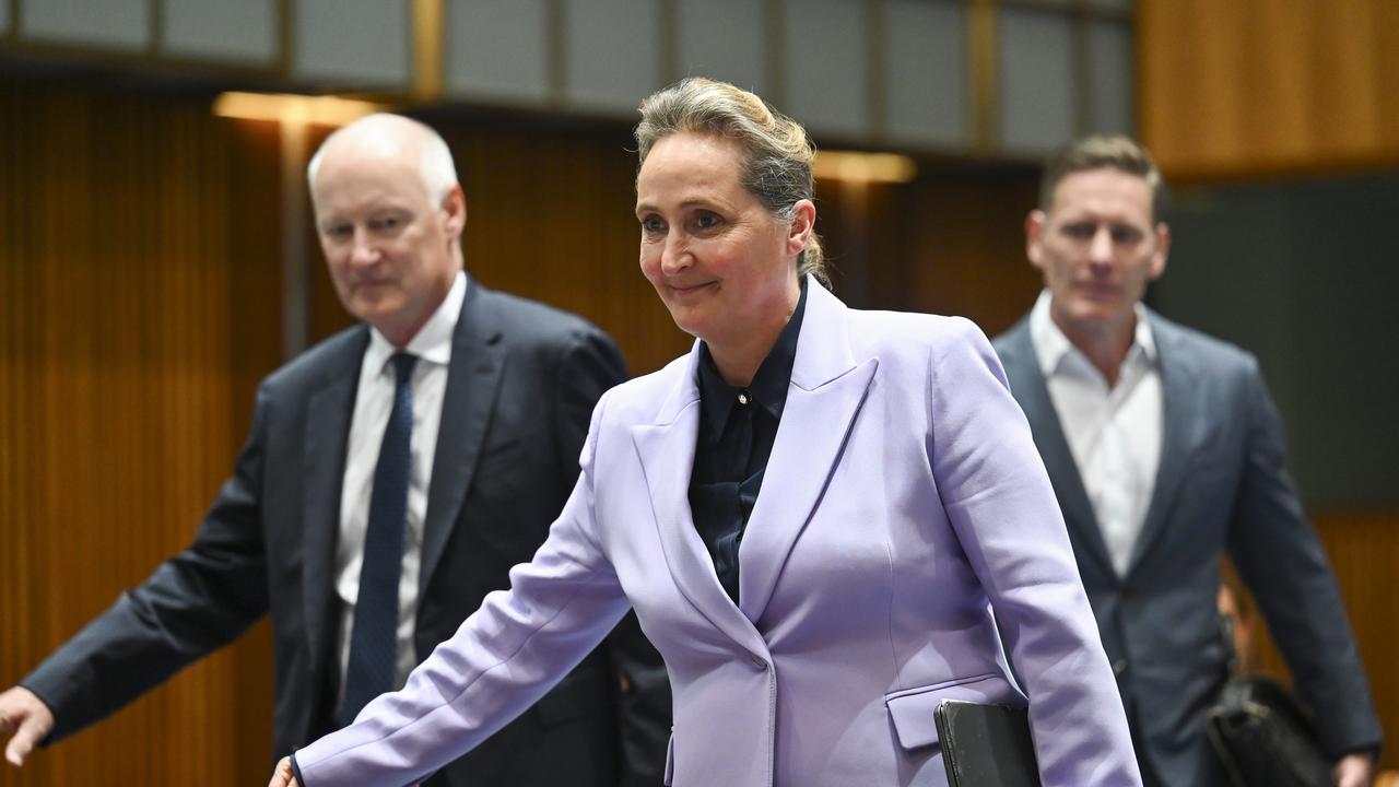 Freshly minted Qantas chief executive Vanessa Hudson is currently working to rebuild the national carrier’s flagging reputation. Picture: NCA NewsWire / Martin Ollman