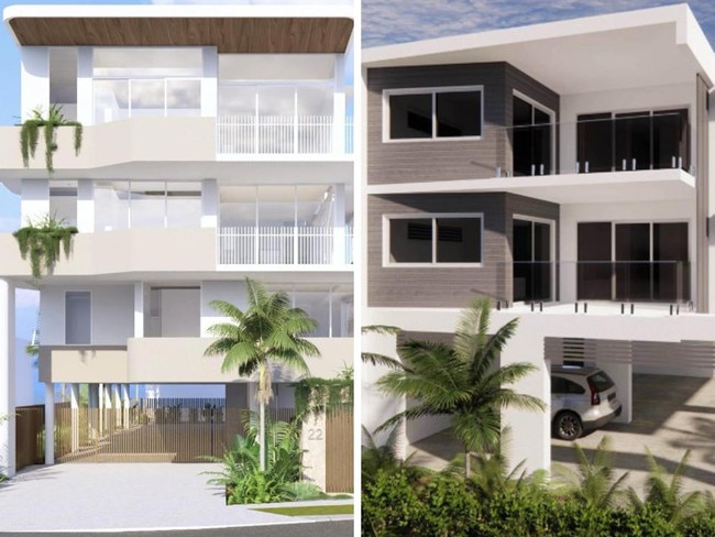 Units pitched for popular beachside suburbs