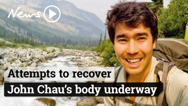 Authorities are trying to recover John Chau's body from Sentinelese Tribe