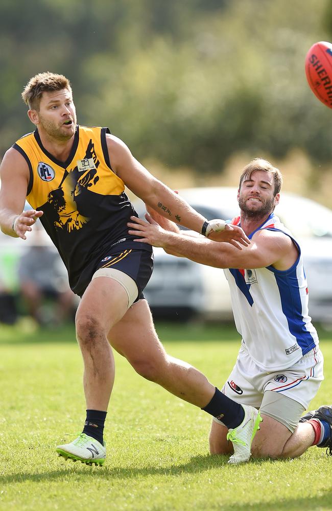 Andrew Fairchild will be a playing coach in his first season with Kinglake. Picture: David Smith