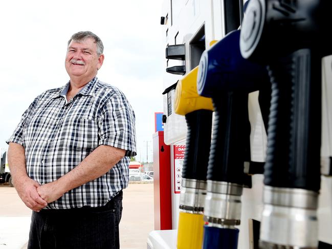 Fuel Xpress manager Pat O’Connell says fuel merchants are simply keeping prices where they can to survive, with a drop in demand raising prices. Picture: Elise Derwin