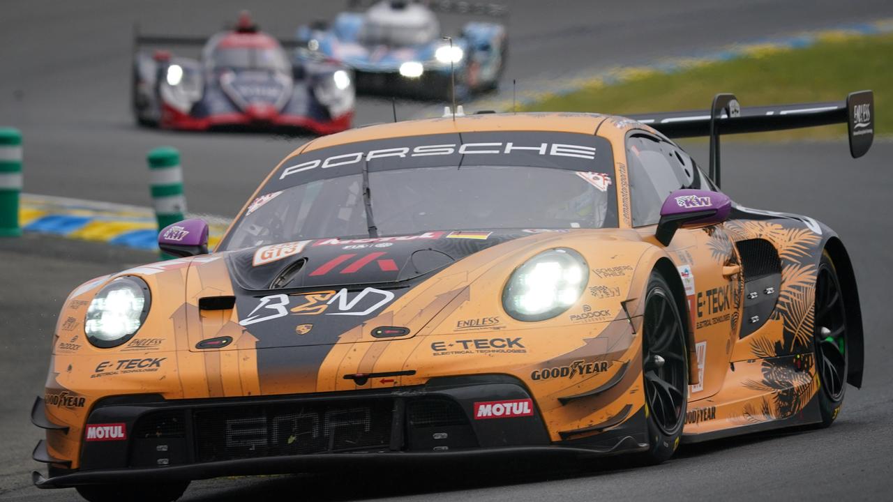 Australian businessman Yasser Shahin took victory in the LM GT3 class. Photo: Alessio Morgese/NurPhoto via Getty Images