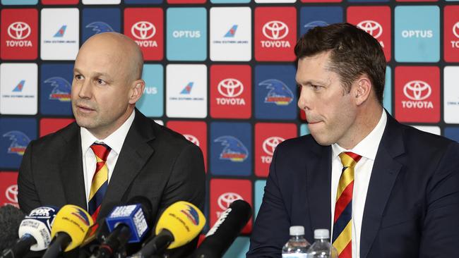 Fagan and the Crows are confident with the appointment of Matthew Nicks as coach. Picture: Sarah Reed