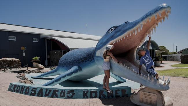 Dinosaur and fossil tourism is popular in Richmond. with Kronosaurus Korner a major attraction in the town.