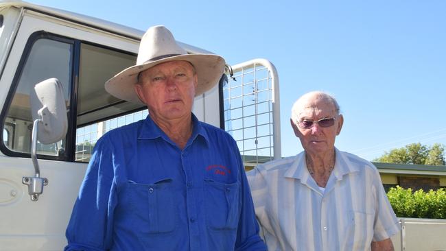 Hopelands cattle farmers Toby and Ted Trebilco.