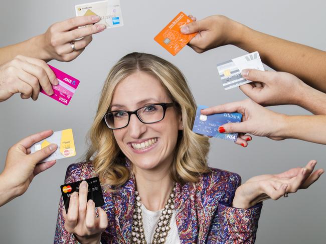 Money expert Michelle Hutchison of finder.com.au shares her tips on how to beat the banks. Picture: Justin Lloyd