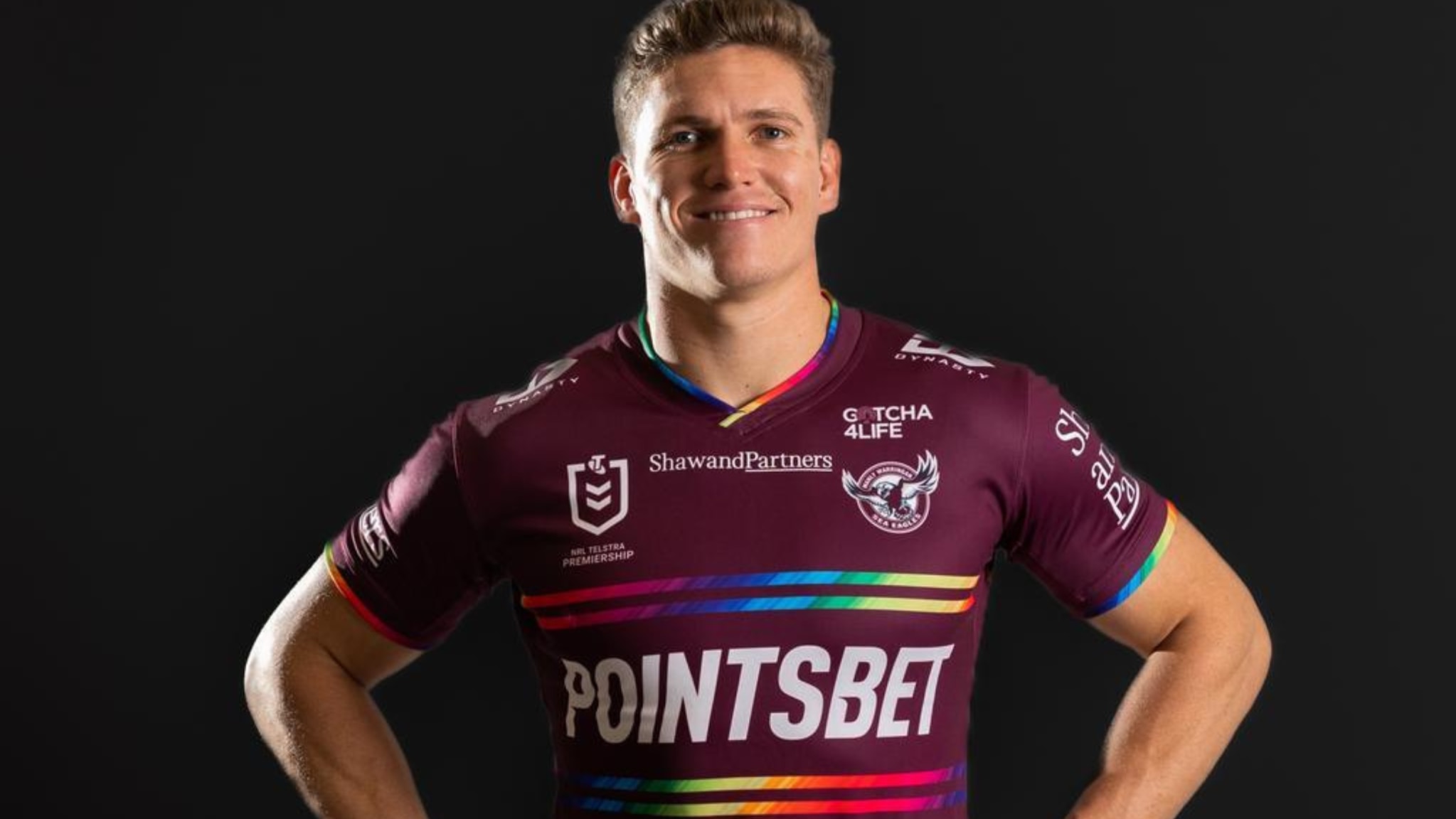 2023 Manly Sea Eagles Home / Away Shirt Mens Rugby Jersey Size:S