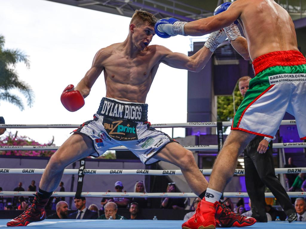 Dylan Biggs is the Australian champion, but hasn’t headlined a pay-per-view card year. Picture: Russell Freeman/Getty Images