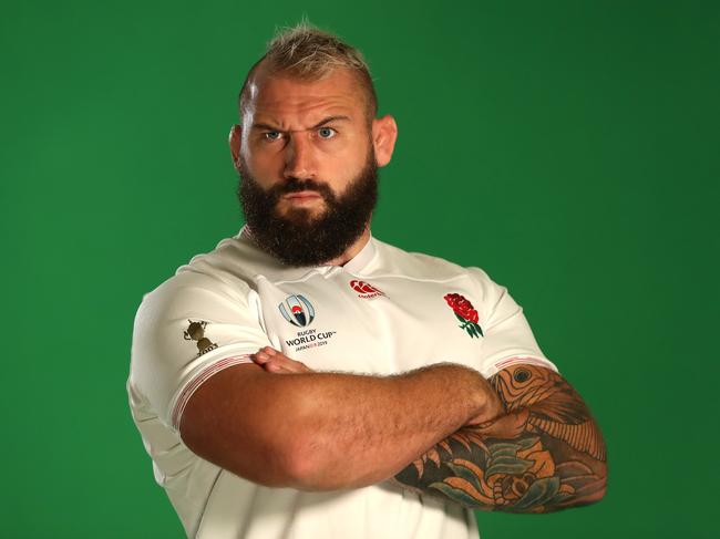 England prop Joe Marler sports some impressive ink. David Rogers/Getty Images)