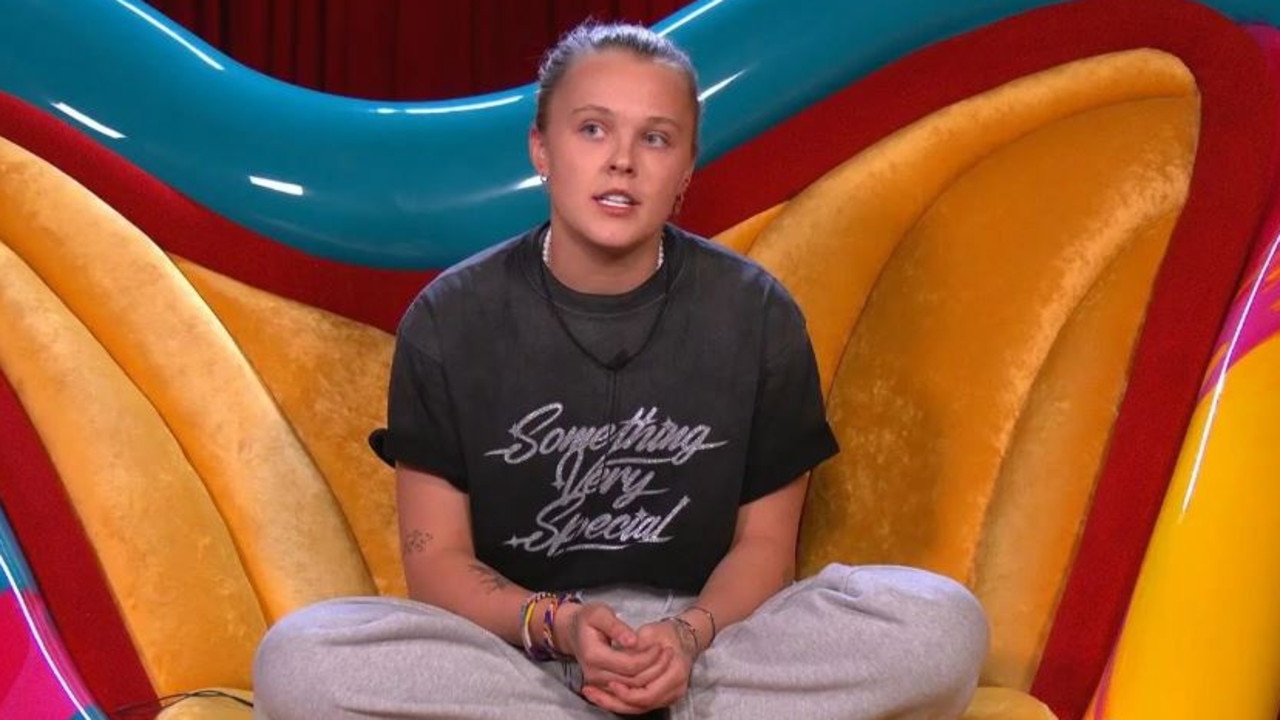 JoJo Siwa revealed on Celebrity Big Brother UK that she considers herself ‘queer’ and not a ‘lesbian’. Picture: ITV