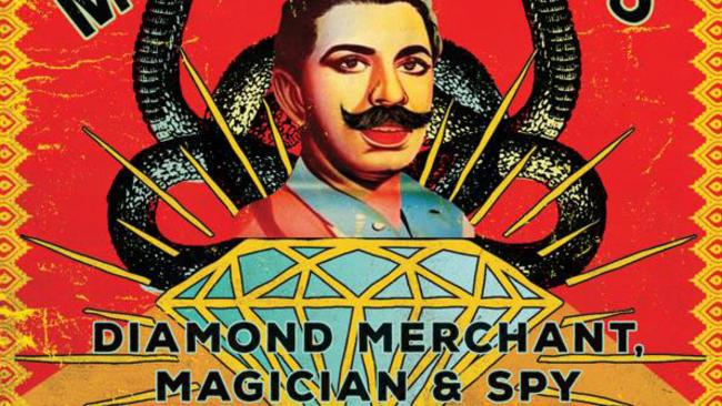 Detail from the cover of John Zubrzycki’s Mysterious Mr Jacob: Diamond Merchant, Magician &amp; Spy