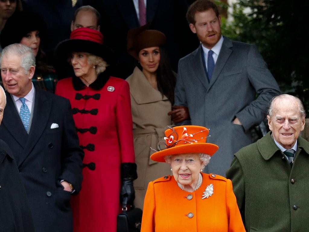 A traditional royal Christmas usually involves the whole clan going to Sandringham and attending the Christmas Day service. Picture: Adrian Dennis/AFP