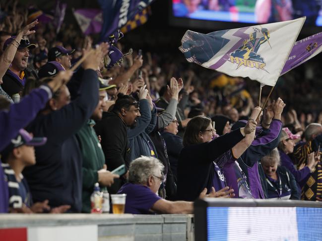 Melbourne Storm want to play a grand final in Melbourne. Picture: Daniel Pockett/Getty Images