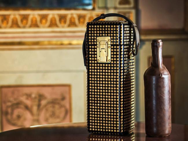 EMBARGO FOR TWAM, 24 MAY 2025. FEE MAY APPLY. laErre Trunks, Montecarlo Bottle Case USD 19,325. Photo: Supplied
