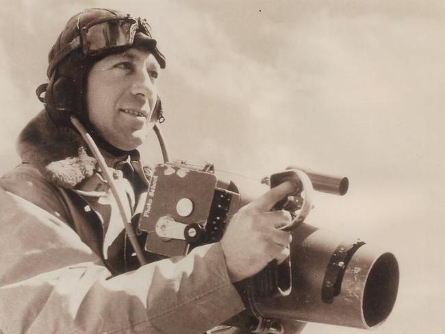“Photo of’ my father Albert Croucher taken at Canberra flying school in 1941. Albert was an aerial photographer in WWII.” Picture: Supplied by Ramon Croucher