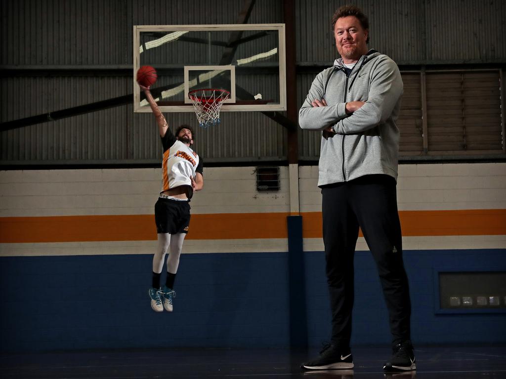 Former NBA Chicago Bulls champion and Boomers legend Luc Longley is having a huge impact as a special advisor with the Sydney Kings. Picture: Toby Zerna