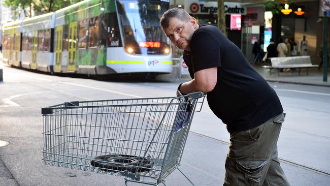 Michael Rogers’ heroic act during the Bourke St attack has been overshadowed. Picture: Nicki Connolly