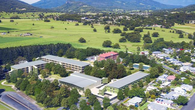 A concept image of the proposed Murwillumbah Education Campus.