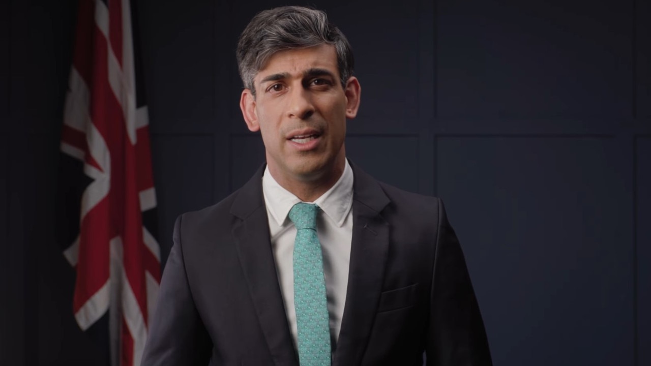 UK Prime Minister Rishi Sunak announcing his plan for a new compulsory National Service.