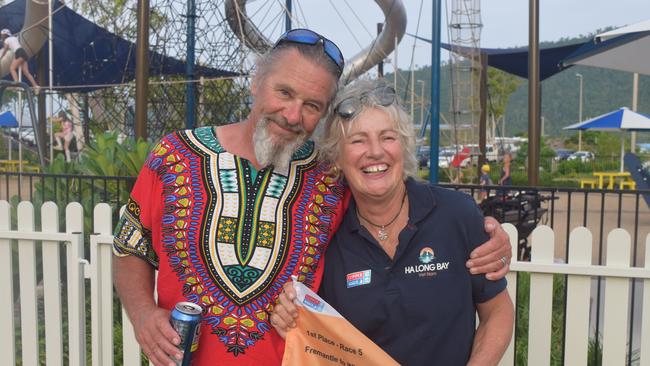 Hans Richter and Jacqui Webb tied the knot on board the Ha Long Bay, Viet Nam yacht, making them the first couple to ever get married on one of the boats.