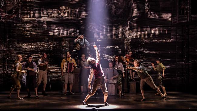 Spencer Davis Milford (Frodo) in the reimagined musical, The Lord of the Rings: A Musical Tale, staged at the Chicago Shakespeare Theatre in July. Picture: Liz Lauren