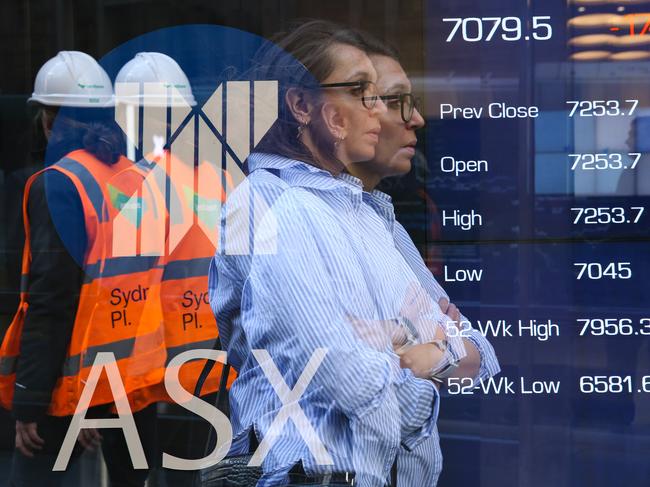 SYDNEY, AUSTRALIA - NEWSWIRE Photos - September 14, 2022: A view of the Australian Stock Exchange in the CBD in Sydney after a drop in the market overnight. Picture: NCA Newswire/Gaye Gerard