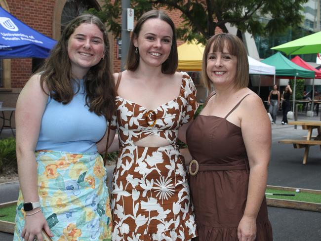 Students soak in O-Week at UniSA City West campus. Picture: Dean Martin