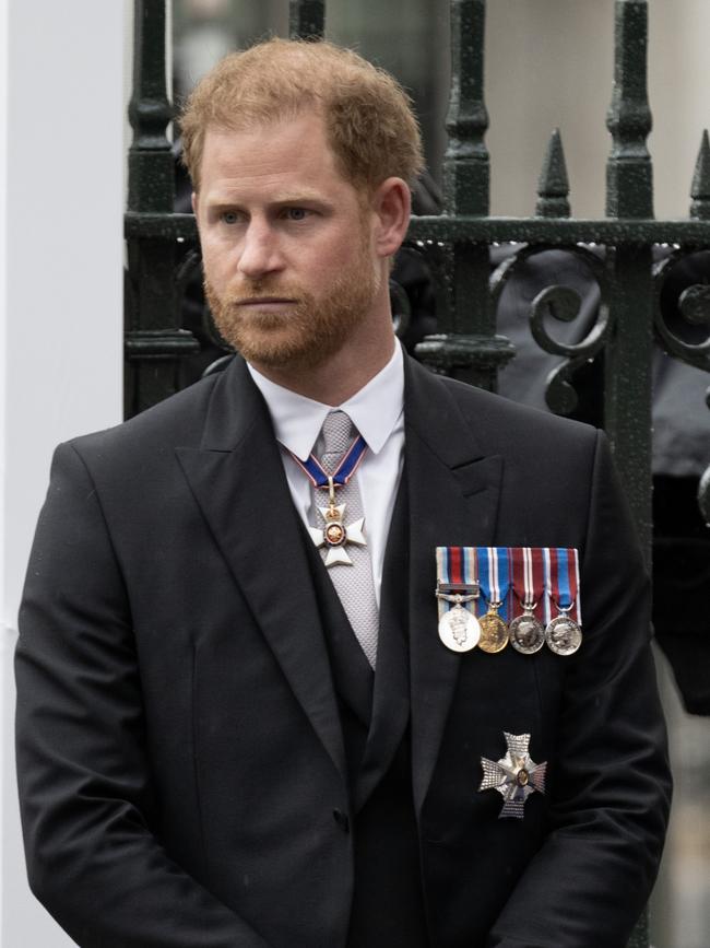 Prince Harry, Duke of Sussex, pictured here at the Coronation of King Charles III. Picture: Getty Images