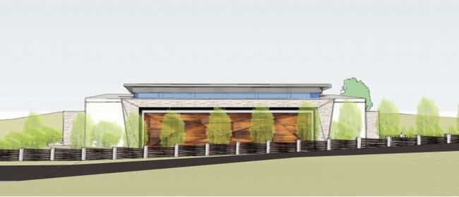 Artist impressions of the Glenhaven Mosque at 1 Larapinta Pl, Glenhaven. 