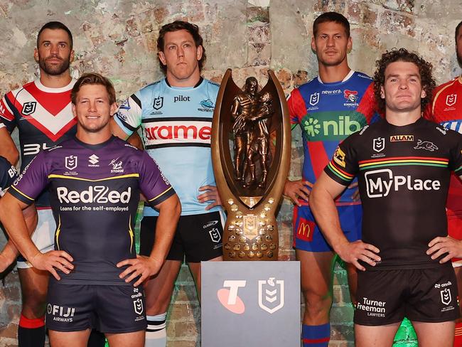 The Daily Telegraph 10.2..2025  The 2025 NRL Telstra Premiership Media Launch. Player representatives from all 17 NRL Clubs.  Picture: Rohan Kelly