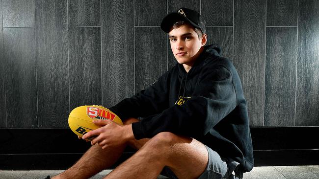 Jackson Edwards is likely to be a Crows father-son draft pick this year. Picture: Bianca De Marchi