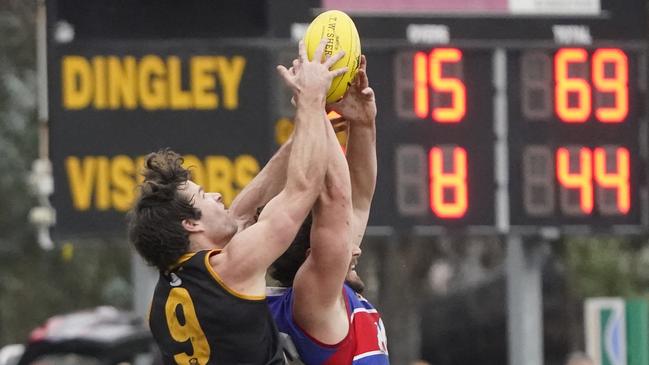 SFNL football: Division 1. Dingley v St Paul's McKinnon. Nathan Freeman (Dingley).  Picture: Valeriu Campan