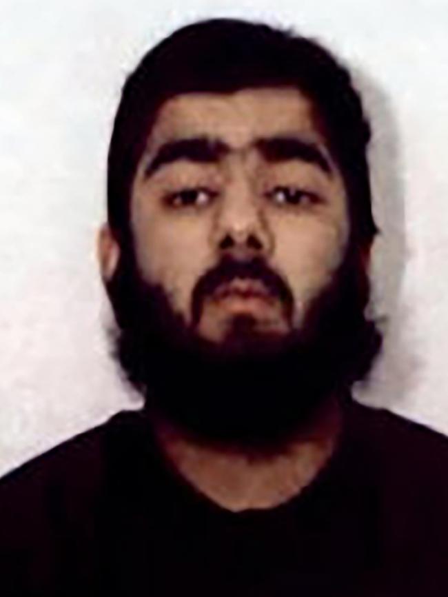 British-born terrorist Usman Khan. Picture: AP