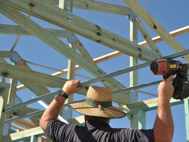 Building construction. generic. Photo: Brett Wortman / Sunshine Coast Daily