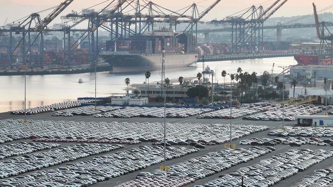 These US car imports could soon face heavy tariffs. Picture: AFP