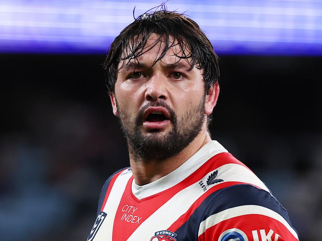 Brandon Smith won’t be making a move between rivals from the Roosters to the Rabbitohs. Picture: Jeremy Ng/Getty Images