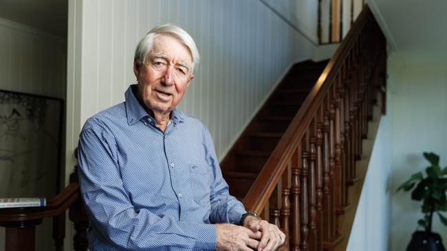 Fnancial guru Noel Whittaker at his home in Brisbane. Picture Lachie Millard