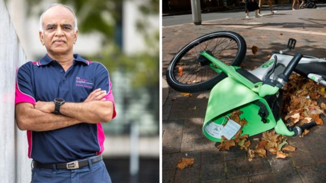 Frightening rise in kids injured by e-bikes and e-scooters