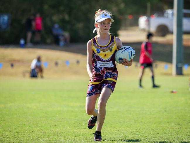 Alexis Foxe of the Hills Junior State Cup Touch Football team. Picture: Kathryn Johnston Photography