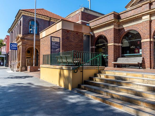 The alleged offender appeared in Manly Local Court on Wednesday afternoon where police lodged a detention application to keep him in custody ahead of his next court appearance. (AAP IMAGE / MONIQUE HARMER)