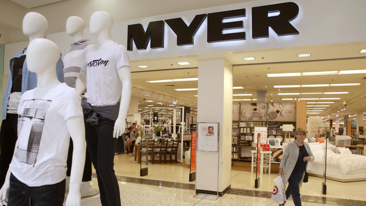 Myer’s website is improving but it’s yet to offer the ‘seamless’ experience shoppers are looking for. Picture: Annika Enderborg/AAP