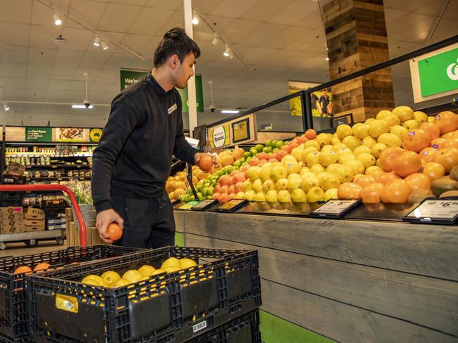 Fruit and vegetable prices fell in the 12 months to September. Picture: Dallas Kilponen/Woolworths