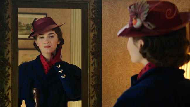 Emily Blunt was nominated for a Globe for her leading role in Mary Poppins Returns. Picture: Disney