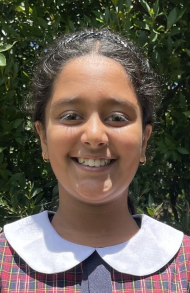 Blacktown school leaders: Riverstone Public School captain Kaavya Gupta