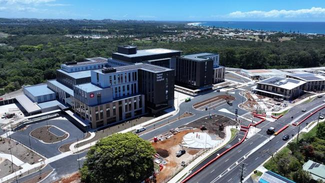 The new Tweed Valley Hospital on November 28.