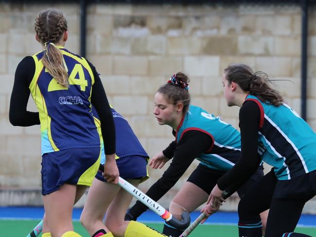 Top youngsters competing at the NSW U15 state hockey championships. Pic: ClickInFocus