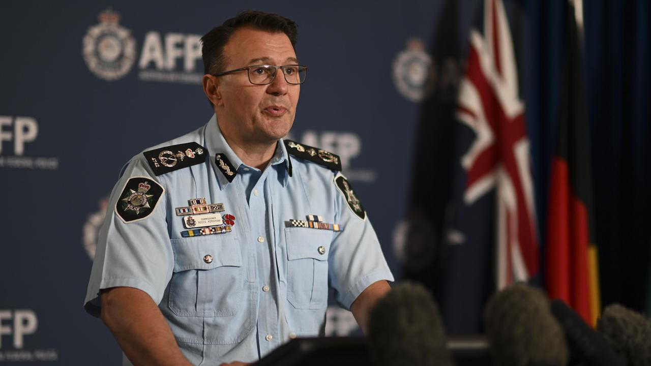 AFP Commissioner Reece Kershaw. Picture: Martin Ollman/NCA NewsWire