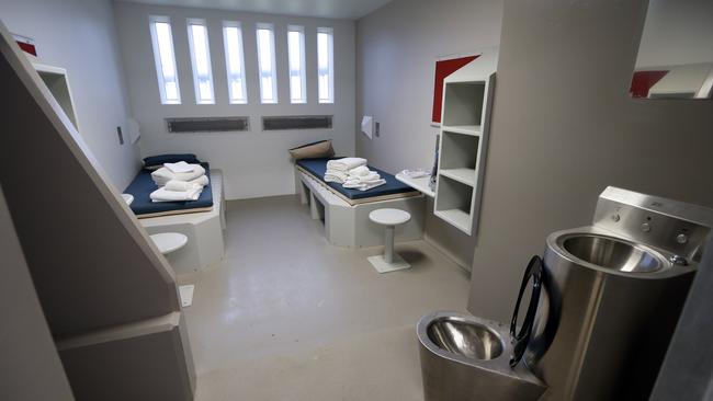 During the alleged riot at Cessnock jail, some maximum security prisoners allegedly locked themselves in their cells. Picture: News Corp