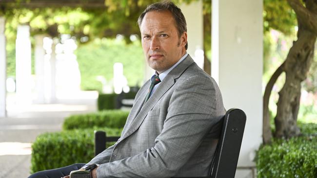 New National Farmers Federation president David Jochinke at Old Parliament House in Canberra. Picture: NCA NewsWire / Martin Ollman